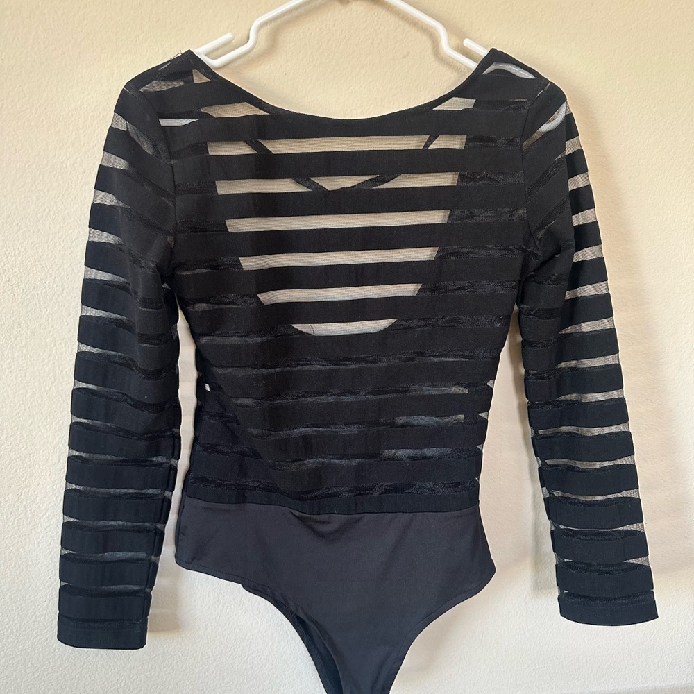 Sheer bodysuit